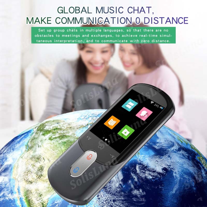 

Alat Penerjemah Translator[Offline Translator] / Portable Penerjemah bluetooth Suara + Foto Kamera + Wifi - Offline / Bahasa 139 Mesin Penerjemah Bisa Indonesia