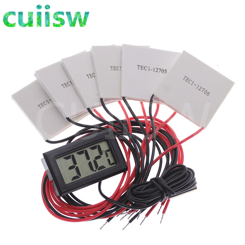 TEC1-12706 Thermoelectric Cooler Peltier TEC1-12705 TEC1-12710 TEC1-12703 40*40MM 12V Peltier Elemen