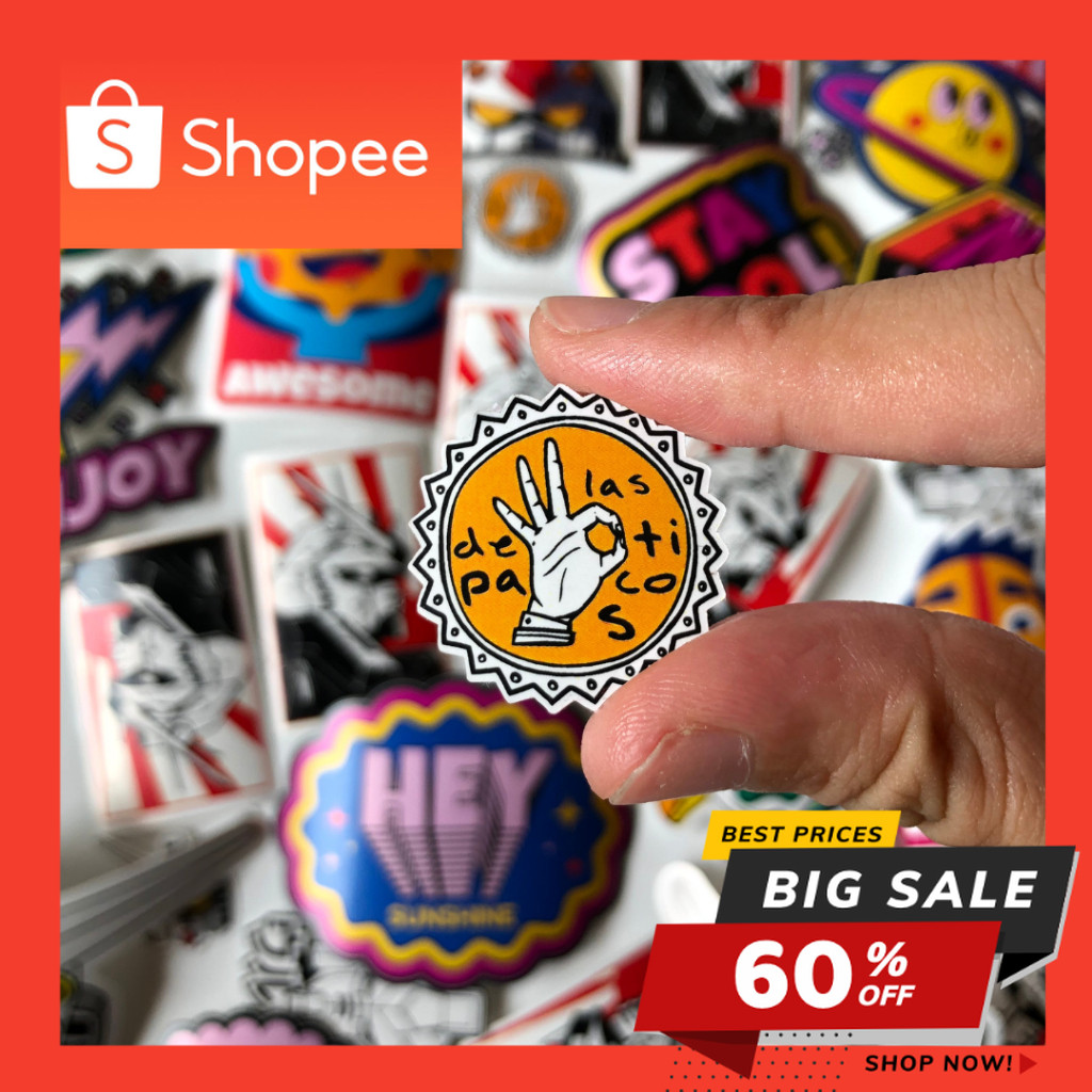 

Print & Cut Sticker Vinyl A3+ / Cetak Stiker Label Kiss Cut / Die Cut