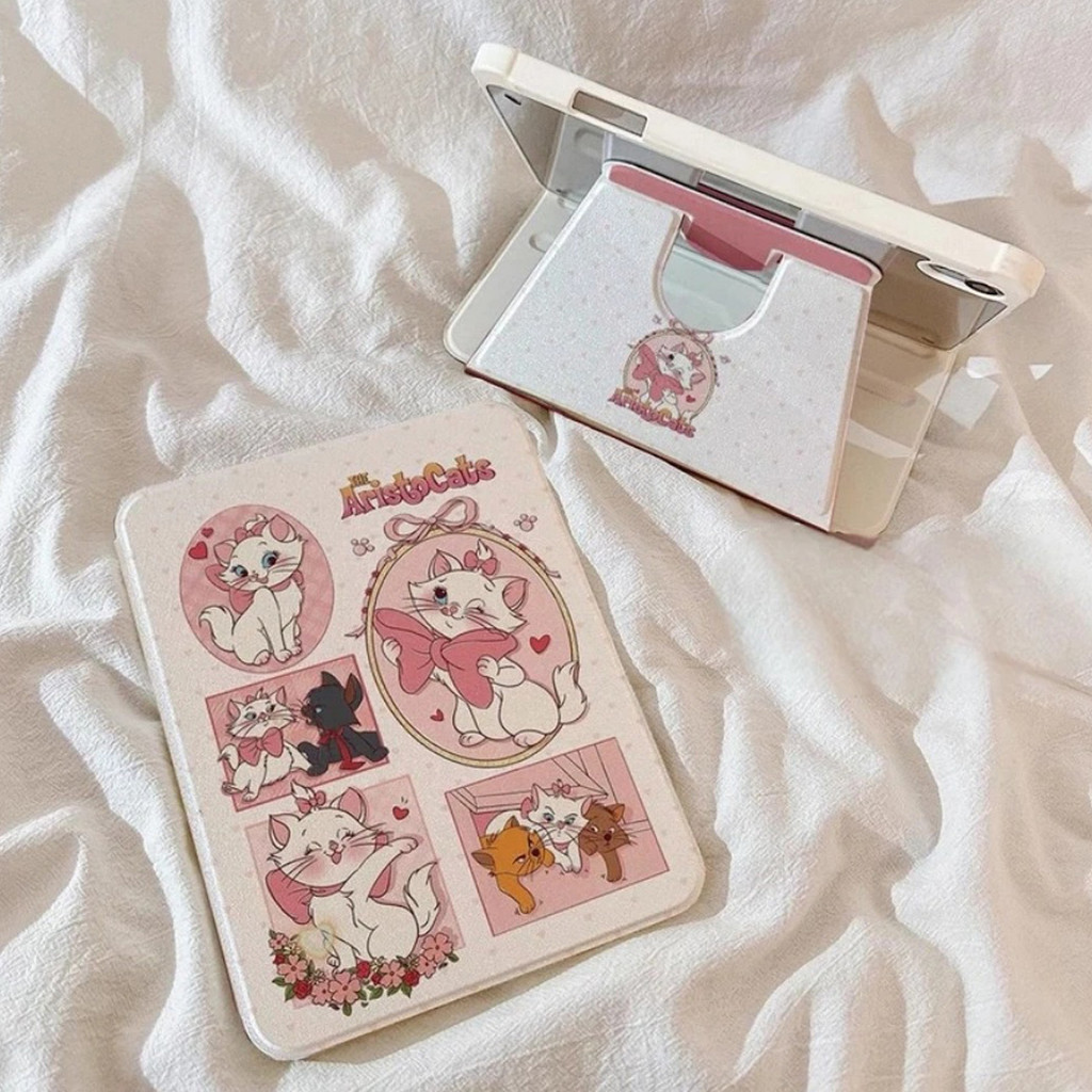 Case iPad 720°Rotate Flip Acrylic Case for ipad Gen 1/2 5 6 10 7 8 9 ipad Air 4 5 6 3 Pro ipad Pro 1