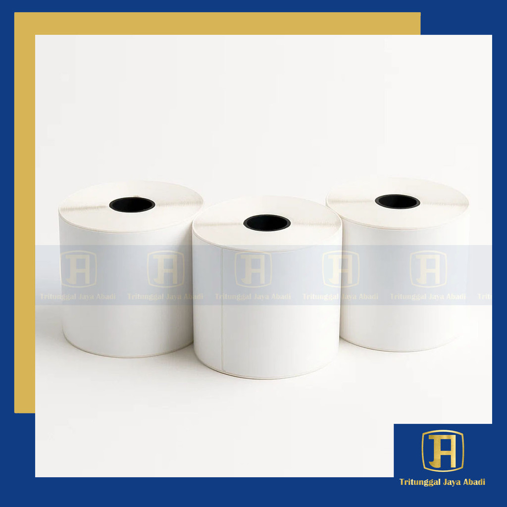 

Kertas Thermal Label Stiker 1Rangkap 100mm x 150mm Semi Coated 1Dus 20Roll V1