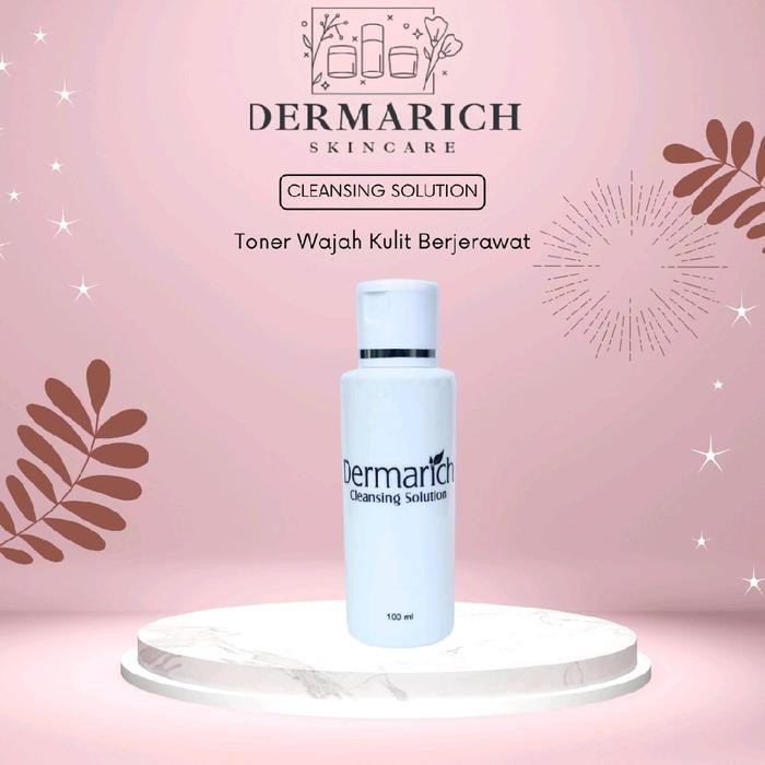 Dermarich Cleansing Solution/Toner Wajah Kulit Berjerawat