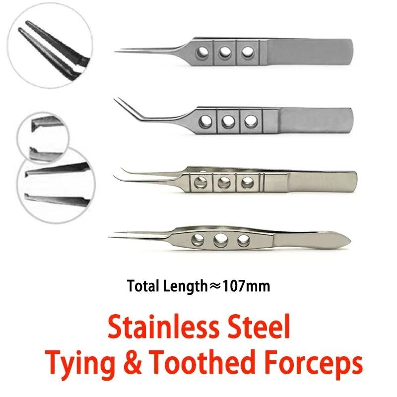 Tying Forceps Toothed Forcep Tweezers Oftalmologia Instrumentos  Hi Eye