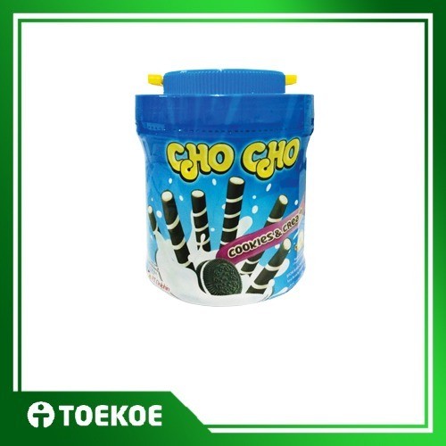 

TOEKOE Astor Cho Cho Wafer Stick Roll Cookies n Cream 500gr / Makanan Ringan