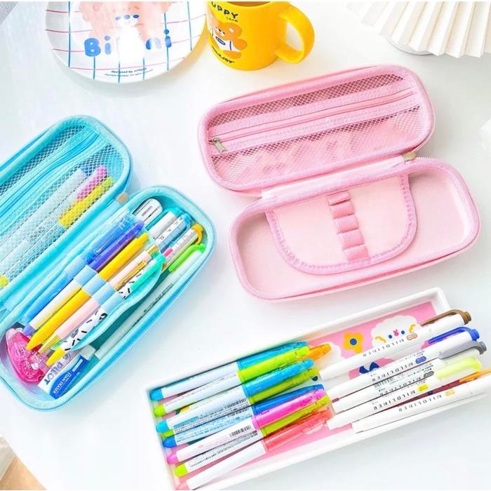 

PANACHE Bentoy 3D Cake Bear Pencil Case Tempat Pensil Kotak Alat Tulis - BLUE CAKE BEAR