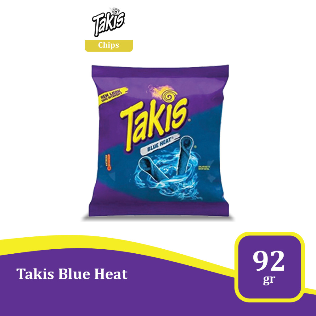 

Takis Blue Heat 3.25 oz - Makanan Impor USA