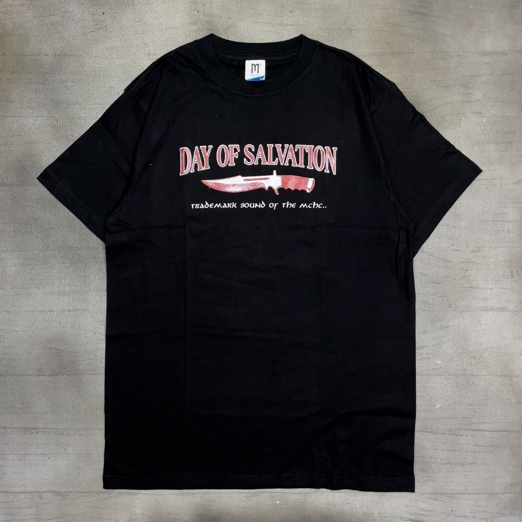 T shirt Day Of Salvation - Trademark Sound Of the MCHC Tshirt Black Official Merchandise New | Cotto