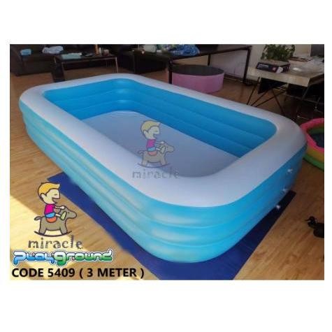 Playground 5409 Family Pool / Kolam Renang Besar Keluarga Panjang 305 CM Anak Dewasa Kotak