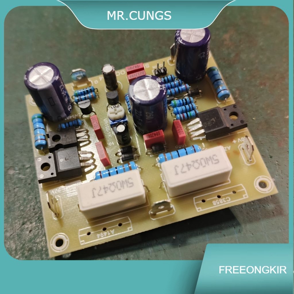 Kit driver socl 504 fiber power 600w mono super ocl balap karakter flat komponen original high quali