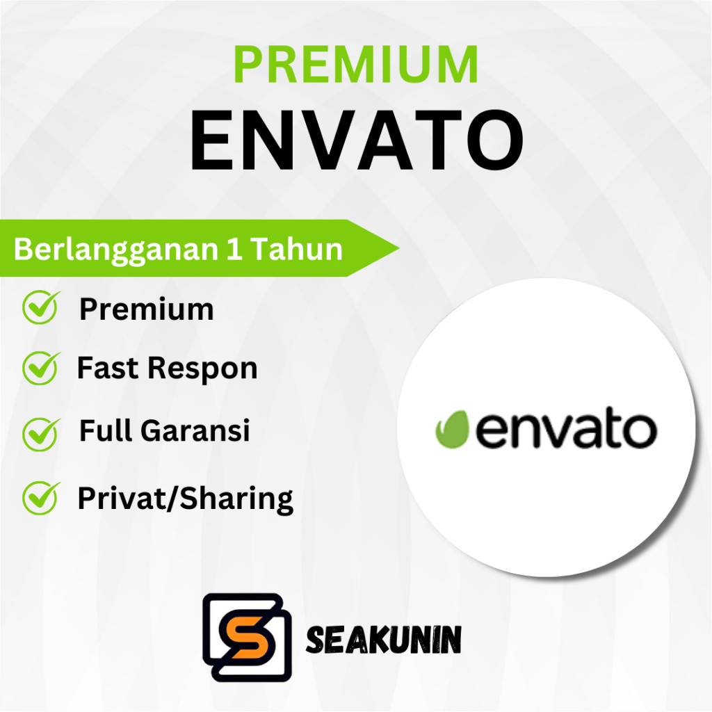 NEW Akun Evanto Elements Premium Account Private 1 Bulan Full Garansi No Chokie Digital Panel PREMIU