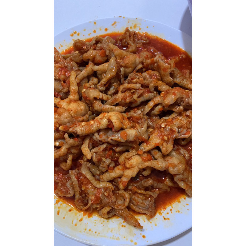 

INSTAN SAMEDAYCEKER TANPA TULANG HALAL 닭발 MATANG ENAK 1kg (1000gram)