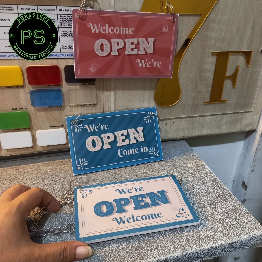 

Papan Open Close Promo