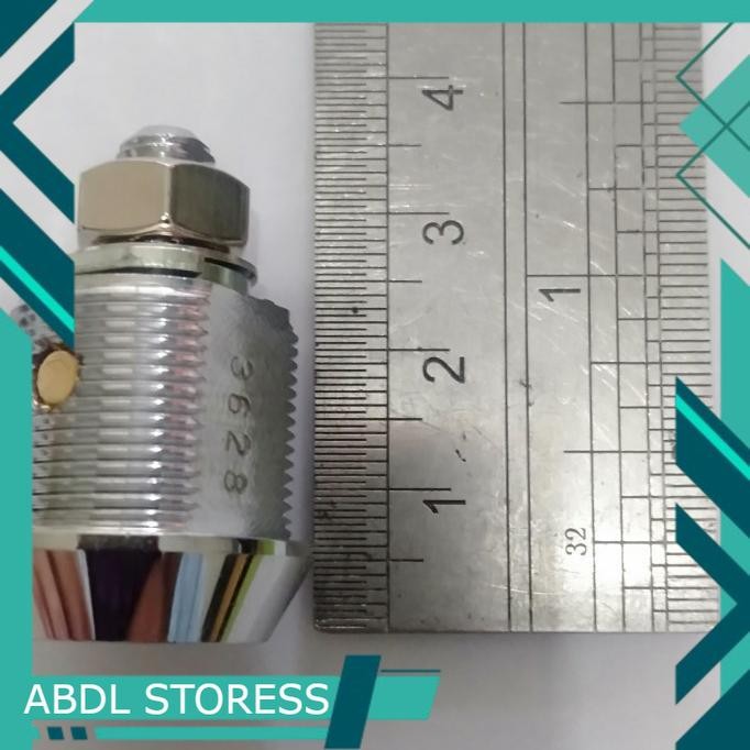 Kunci Dingdong Kunci Dindong BLANCO Camlok Bulat Tralis Kabinet ATM - 20ml Lubang 2