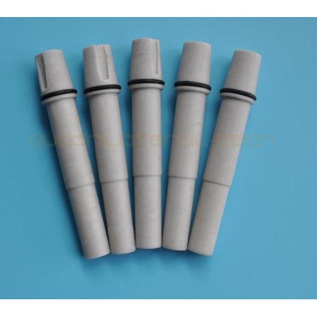 

5 Pcs Wear-resistant glass Venturi insert sleeve for Gema IG6 powder coating pump