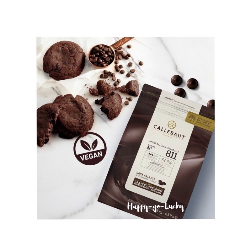 

Emama.store Callebaut 811 Dark Chocolate Callets 100 gr / 250 gr Couverture 54,5% 54.5%. Kirim REGULER = LELEH