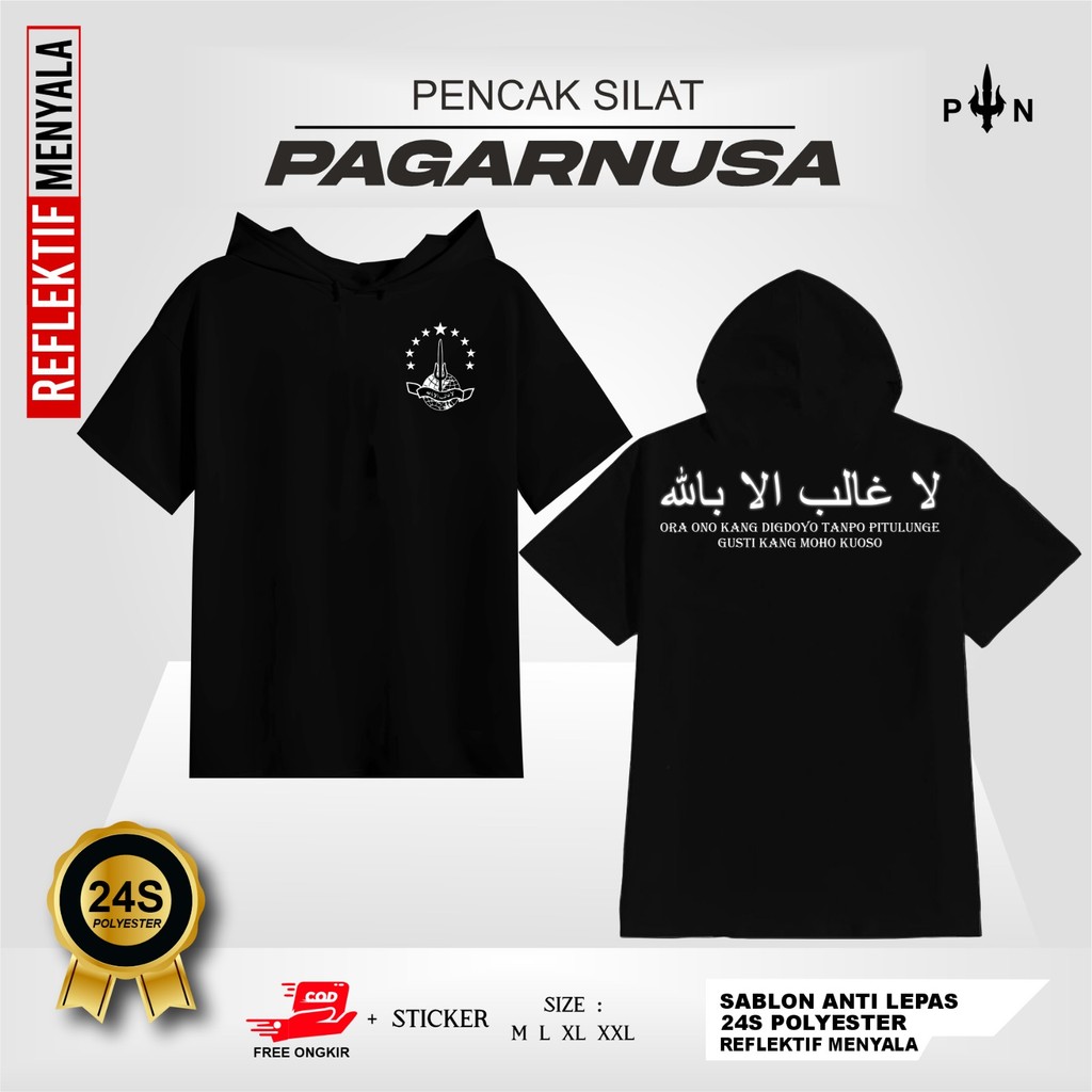 Ts-HOODIE PAGAR NUSA MENYALA LAA GHOLIBA ILLA BILLAH -  TS HOODIE DISTRO PAGAR NUSA - TS HOODIE PAGA