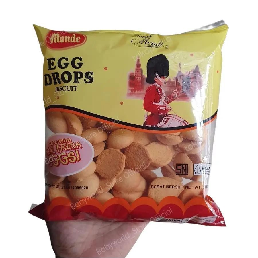 

Monde Snack EGG DROPS Biskuit With Real Fresh Eggs 110gr