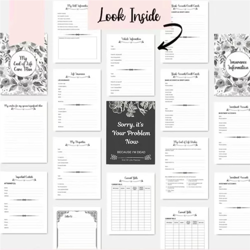 

Sorry It’S Your Problem Funny Life End Of Workbook Of End Organizer End Of Notebook-New