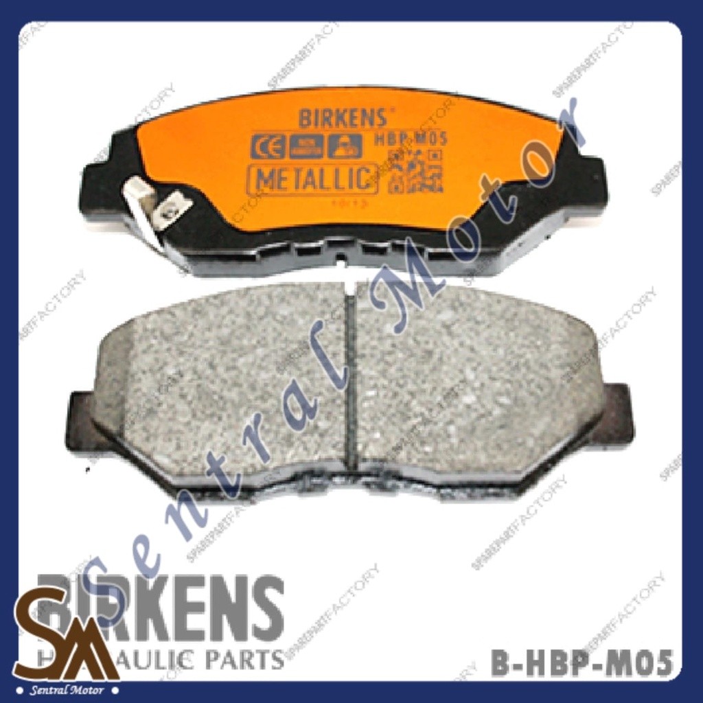 Brake Pad Kampas Rem Depan Honda Civic Turbo/CRV Gen 2 Birkens
