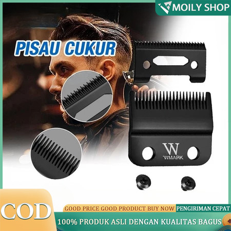 【COD】Mata Pisau WMARK Hitam/ Sparepart Pisau Cukur Rambut wahl waer Multi fungsi/Wmark Clipper Taper