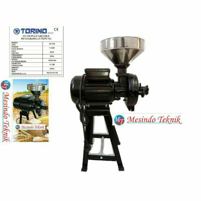 

MESIN GILING KOPI TEPUNG BERAS SERBA GUNA