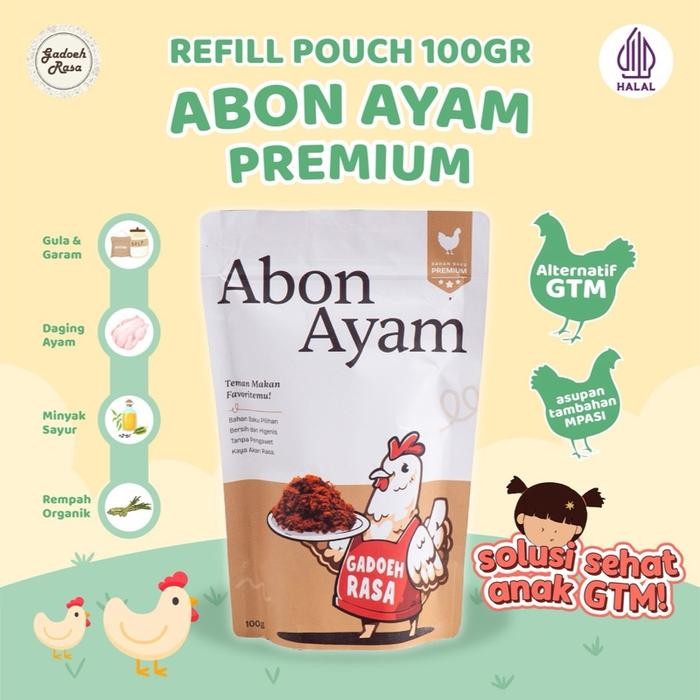 

Gadoeh Rasa Abon Ayam Premium MPASI Gadoeh Rasa Food - 100 gram