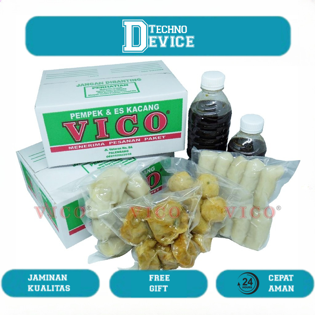 

Paket 25 Pempek Kecil - Pempek Vico