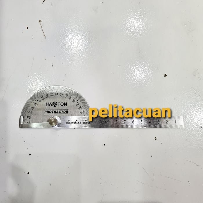 Penggaris Busur Derajat Prohex Stainless