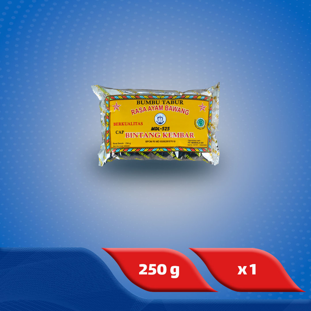 

Bintang Kembar Bumbu Tabur Ayam Bawang 250 g