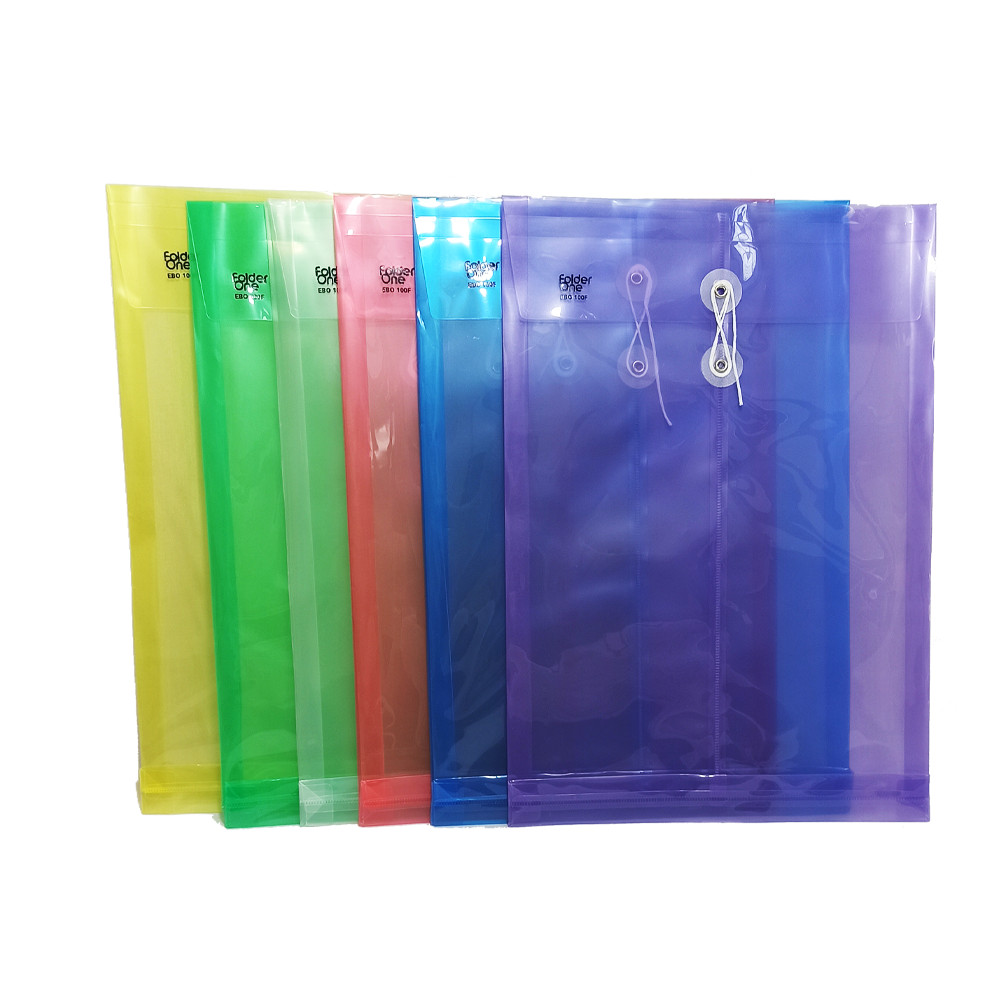 

FOLDER ONE - Map Tali Plastik Ukuran Folio - Pcs