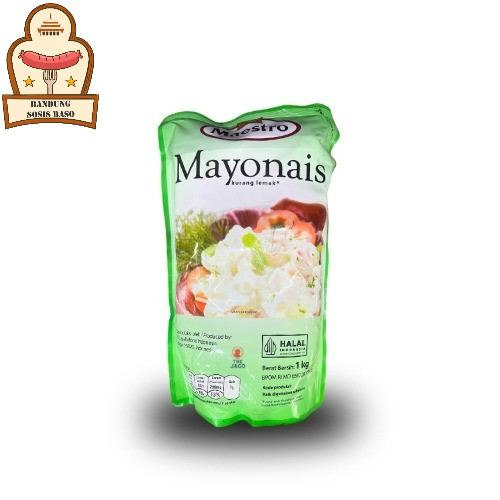 

Mayonnaise Maestro Original 1kg - Saus Mayo Premium Andalan Usaha Kuliner