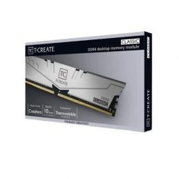 RAM TEAM  T-Create EXPERT 64GB (32GB x 2) DDR4 KIT 3600MHz GREY