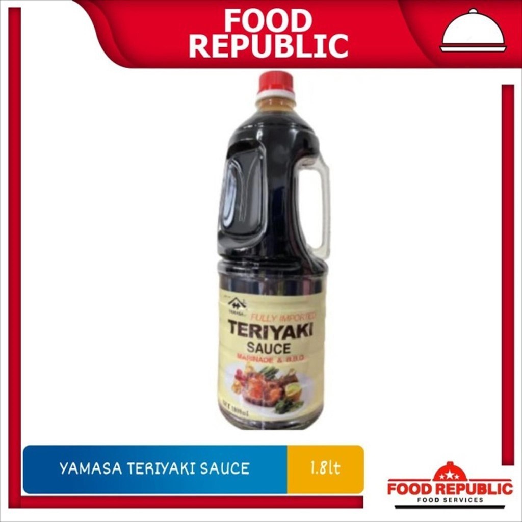 

Yamasa Teriyaki Sauce 1800 ml / 1.8 liter Sauce BBQ / Marinade Import