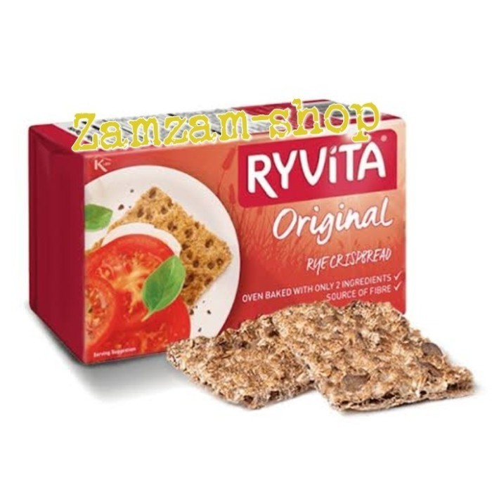 

Ryvita Crispbread Original bread Rye 250gr biscuit biskuit