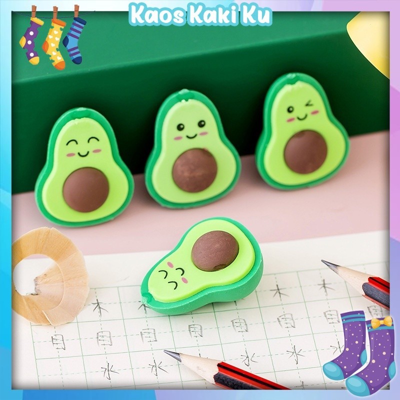 

Penghapus Pensil Karakter Avocado Eraser 3 844