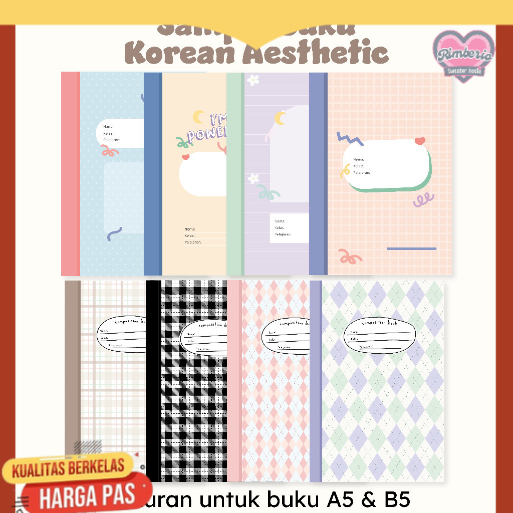 

Paperie Lab - Sampul Buku Aesthetic