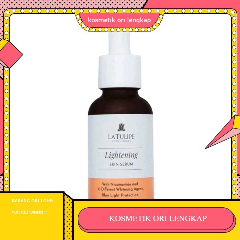 LA TULIPE LIGHTENING SKIN SERUM | serum wajah LA TULIPE 