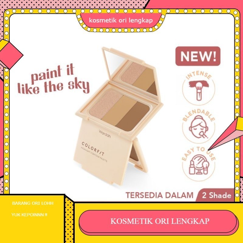 WARDAH COLORFIT HIGHLIGHT CONTOUR PALLETE | WARDAH 