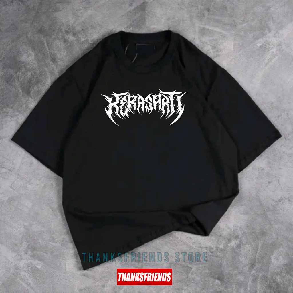 Kaos KERA SAKTI FIGHTER 1980 |METAL EDITION|