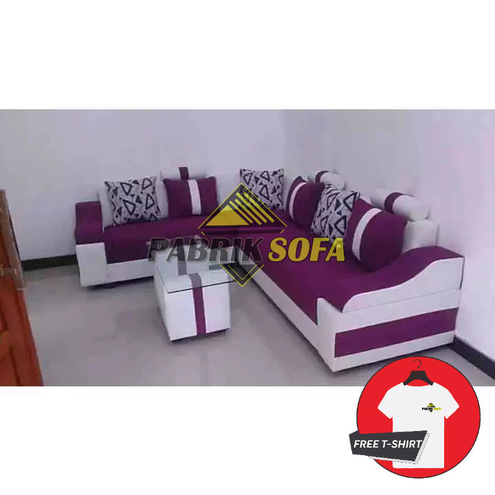 Sofa L kuda sofa L sudut minimalis modern murah harga pabrik SEMARANG