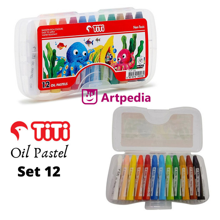 

TITI Oil Pastel 12 Warna ( Crayon ) Crayon TITI Oil Pastel 12 Warna