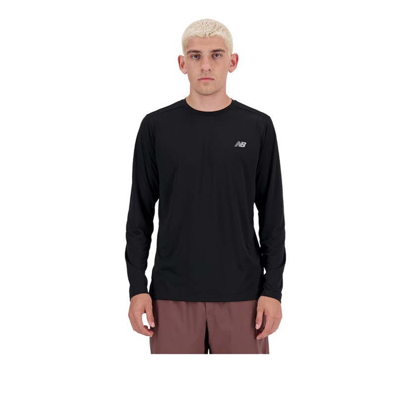 New Balance Run Long Sleeve Men's T-Shirt - Black