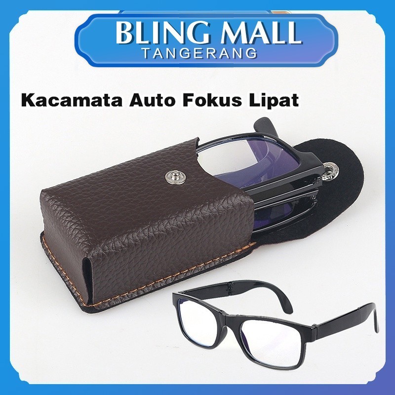 【3 In 1】Kacamata Baca Plus Ajaib Auto Focus Lipat / Kacamata Baca Plus Auto Focus Adjust Lipat Anti 