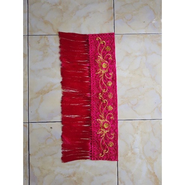renda bordir songket/slendang ronce