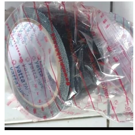 

LAKBAN KAIN HITAM 2" x 12 METER YATTA