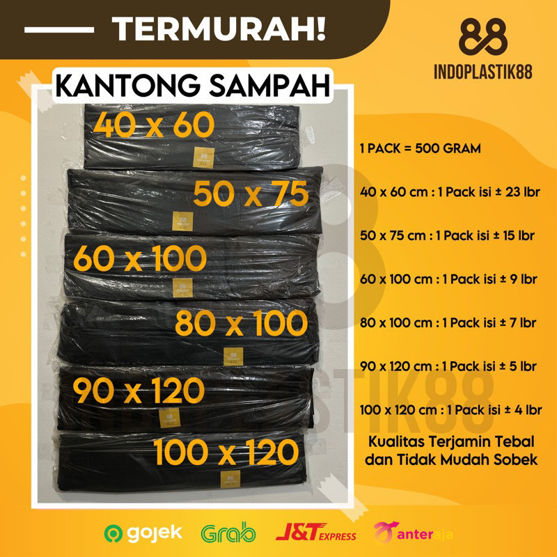 Kantong Sampah / Kantong Plastik Sampah / Trash Bag