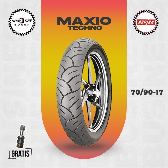 Ban Tubles Motor Bebek ASPIRA MAXIO TECHNO 70/90 Ring 17