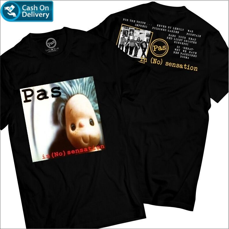 kaos lengan pendek PAS BAND NO SENSATION original distro - kaso pendek PAS BAND PASER terbaru origin