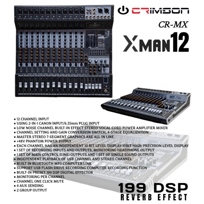 DISTRIBUTOR Mixer Crimson CR MX Xman 12/ CR-MX XMAN 12 original
