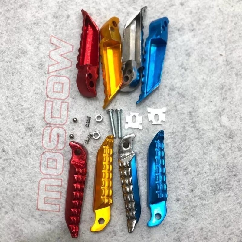 [ DELSER MOTOR ] [  ] FOOTSTEP NMAX AEROX LEXI MOSCOW ORIGINAL HARGA 1 SET KANAN KIRI FOOT STEP PIJA